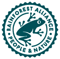 Aromsa | Kalite Belgelerimiz | RA | Yağmur Ormanları Birliği Sertifikası
