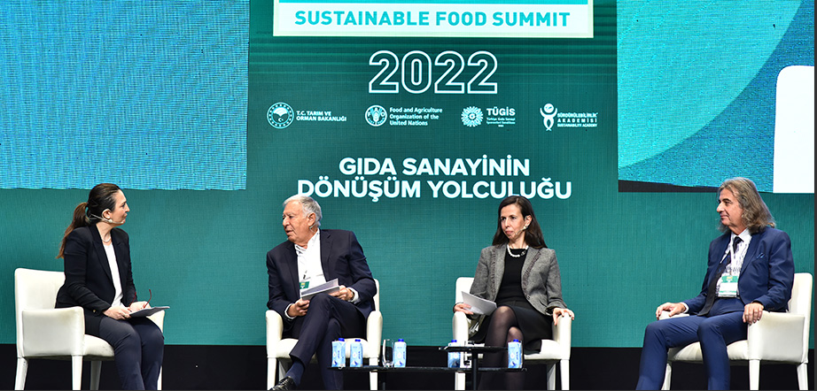 We were the main sponsor of the 8th Sustainable Food Summit